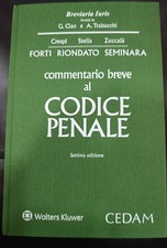 Commentario Breve Al Codice Penale Settima Edizione,Mai Usato 