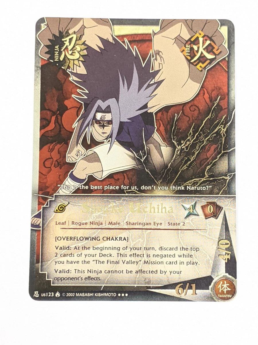 Naruto Sasuke In Individual Collectible Card Game Cards for sale