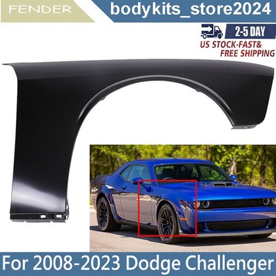 Primed Steel Front Right Side Fender For 2008-2021 2022 2023 Dodge Challenger