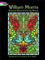 William Morris Stained Glass Coloring Book | William Morris | Englisch | Buch