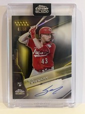 Topps Chrome Black 2026 Sal Stewart Rookie True Gold Refractor Auto /50