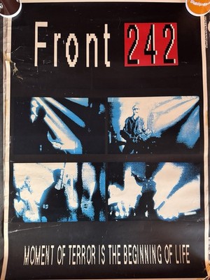 FRONT 242 -Moment of Terror  PLAKAT -86x61cm