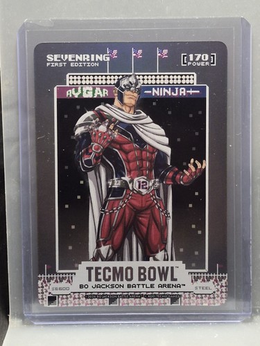 2026 Bo Jackson Battle Arena Tecmo Bowl Sevenring Scoreboard 170 Pwr Tom Brady