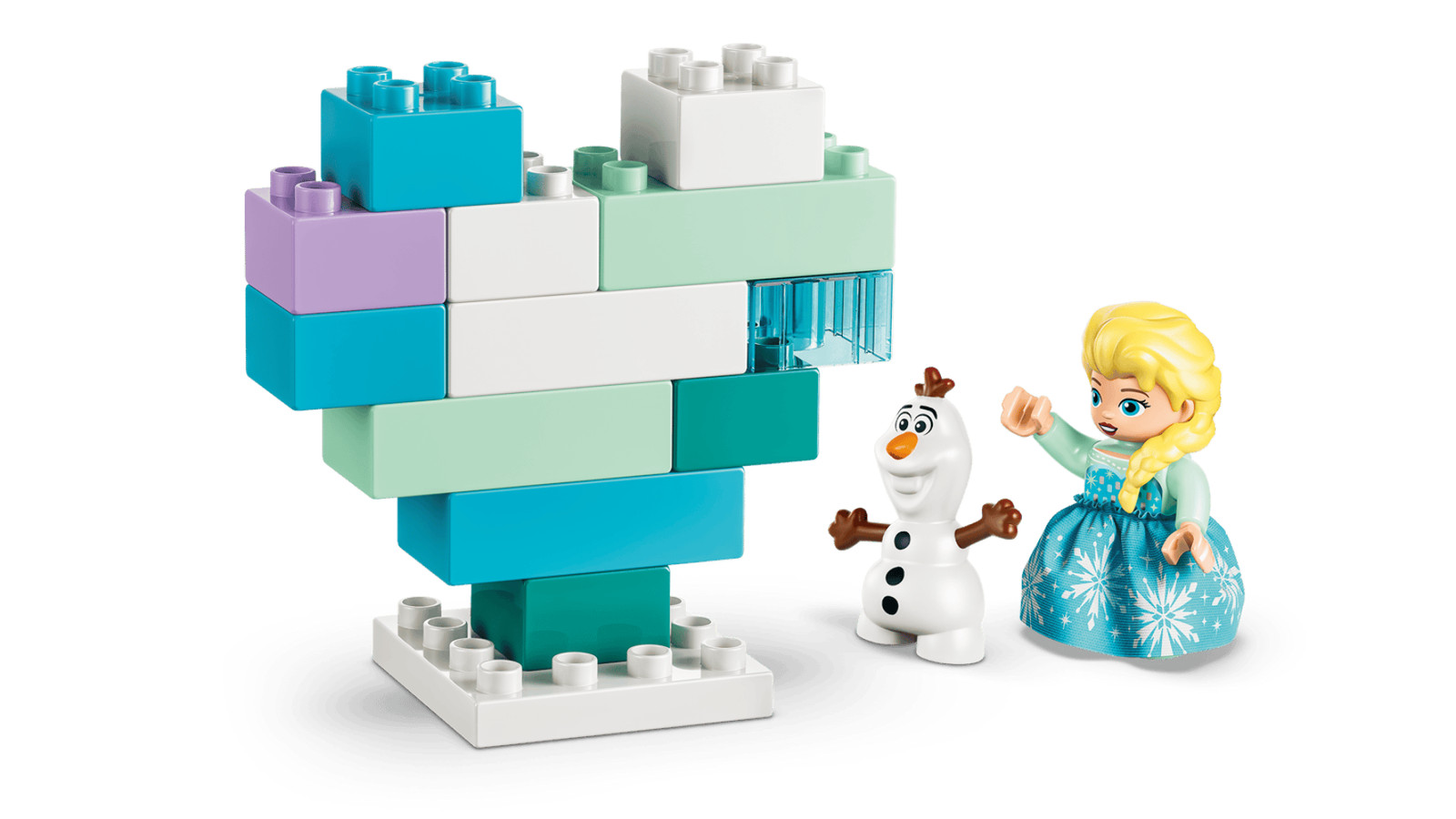 Lego Duplo Scatola creativa di Frozen con Elsa e Olaf foto 6