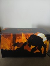 Magic The Gathering Innistrad Midnight Hunt Empty Bundle Box Card Deck Storage