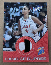 2008 Rittenhouse WNBA AS10 Candice Dupree 2007 All-Star Uniform Patch 260/444