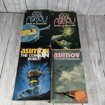 ISAAC ASIMOV BEFORE THE GOLDEN AGE Vol. 1 Orbit Paperback Vintage Sci-Fi Bundle