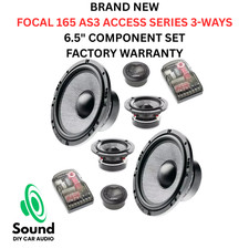 Focal 165 AS3 Access Series 3 Way 6.5 Car Com...