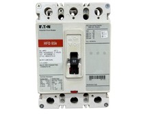 EATON HFD3060BP10 60 AMP CIRCUIT BREAKER 3 POLE 600 VAC 480 VAC 65KA HFD 65K
