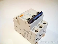 New Merlin Gerin Multi-9 3-Pole Circuit Breaker, 10A 400V, C60N-C10A, 24349