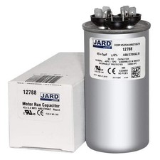 45 5 X 370440 Vac Round Dual Run Capacitor By Jard 12788