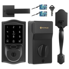 Smart Deadbolt Fingerprint Door Lock with Han...