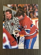 SHAYNE CORSON MONTREAL CANADIENS HOCKEY Signed Autograph 8x10 Photo With Proof P