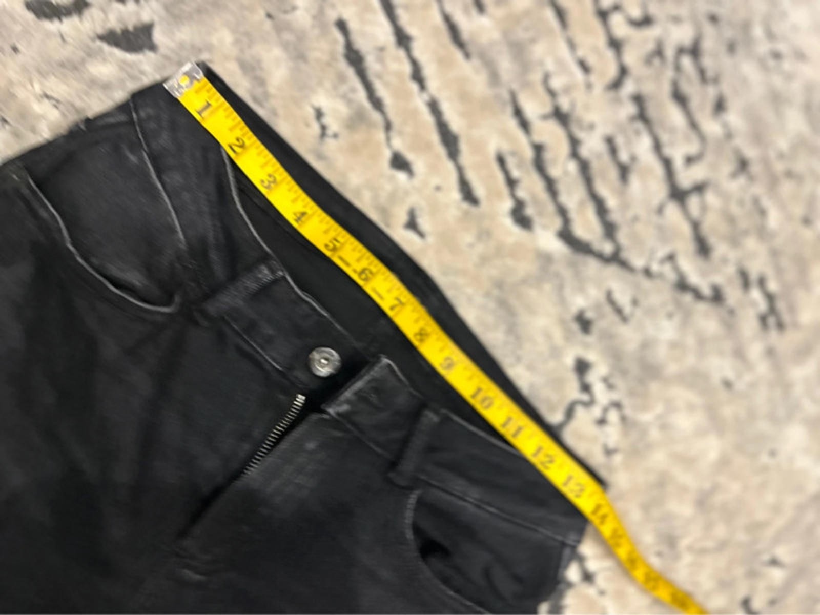 Massimo Dutti Black Jeans - Size UK 8 (EUR 36 / US 4) image 9