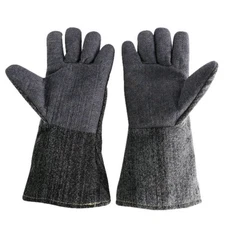 Heat Resistant Gloves 400°C Industrial Safety Gloves 36cm Long Cuff