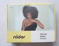Niidor Women's Reusable Adhesive Silicone Nipple Covers EH6 Latte One Size NWT