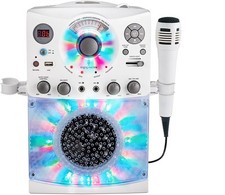 Singing Machine Portable Karaoke Machine for Adults and Kids with Wired Micropho