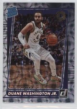 2021-22 Panini Chronicles Donruss Rated Rookie Asia Duane Washington Jr #297 d3b