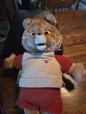 Teddy Ruxpin Worlds Of Wonder w/ The Airship Tape *Audio WORKS No Movement* 1985