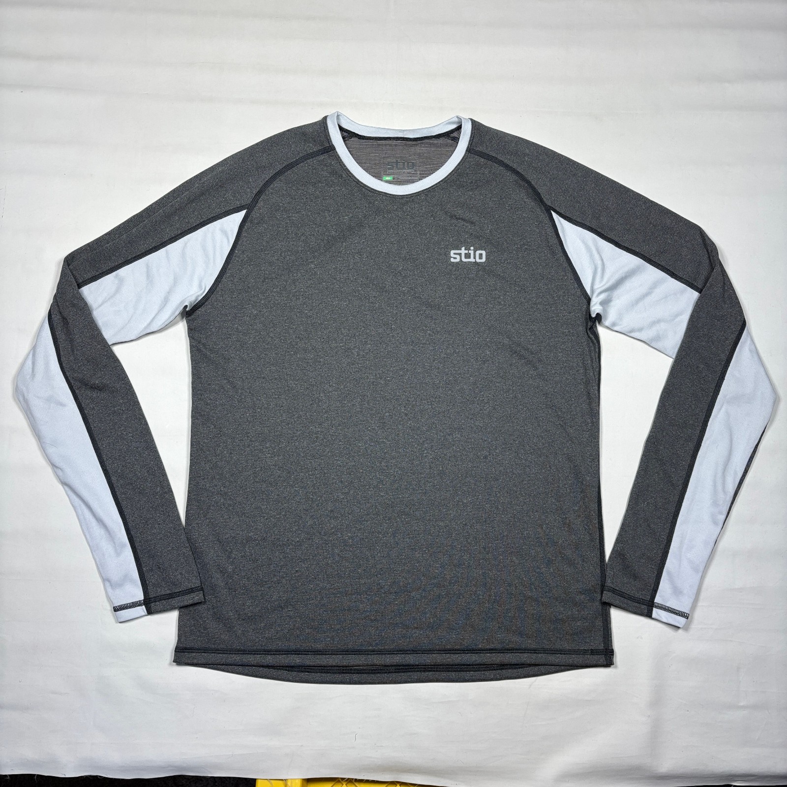 Stio Gray Wool Blend Performance Base Layer Crewn… - image 1