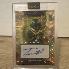 2025 Wildcard Metallix Traeshon Holden Rookie Auto 1/1  Gold Pulsar