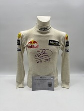 David Coulthard Formula 1 Worn And Signed Racing Underwear Nomex COA