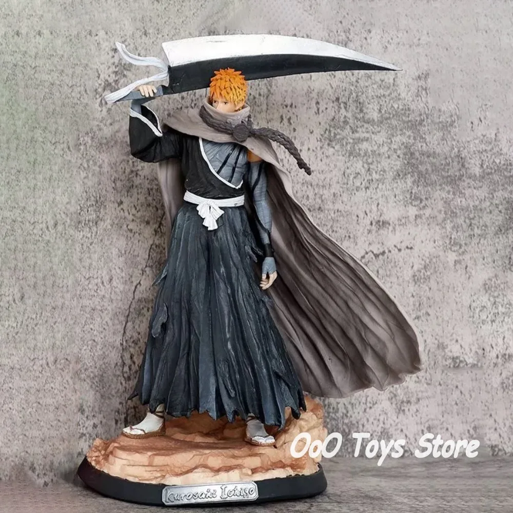 Bleach Kurosaki Ichigo Action Figure 33cm Large PVC Statue