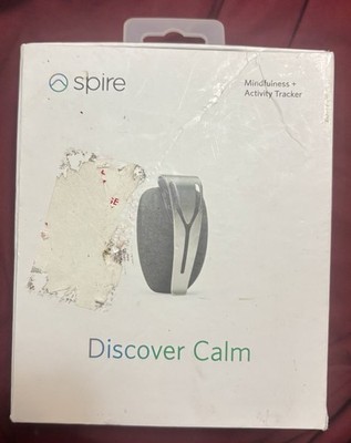 Brand New Never Used Open Box Spire Discover Calm Mindfulness + Activity Tracker