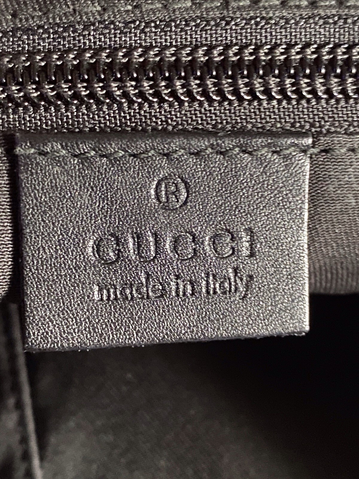 Auth Gucci Monogram Web Medium Half Moon Hobo Bag - image 12