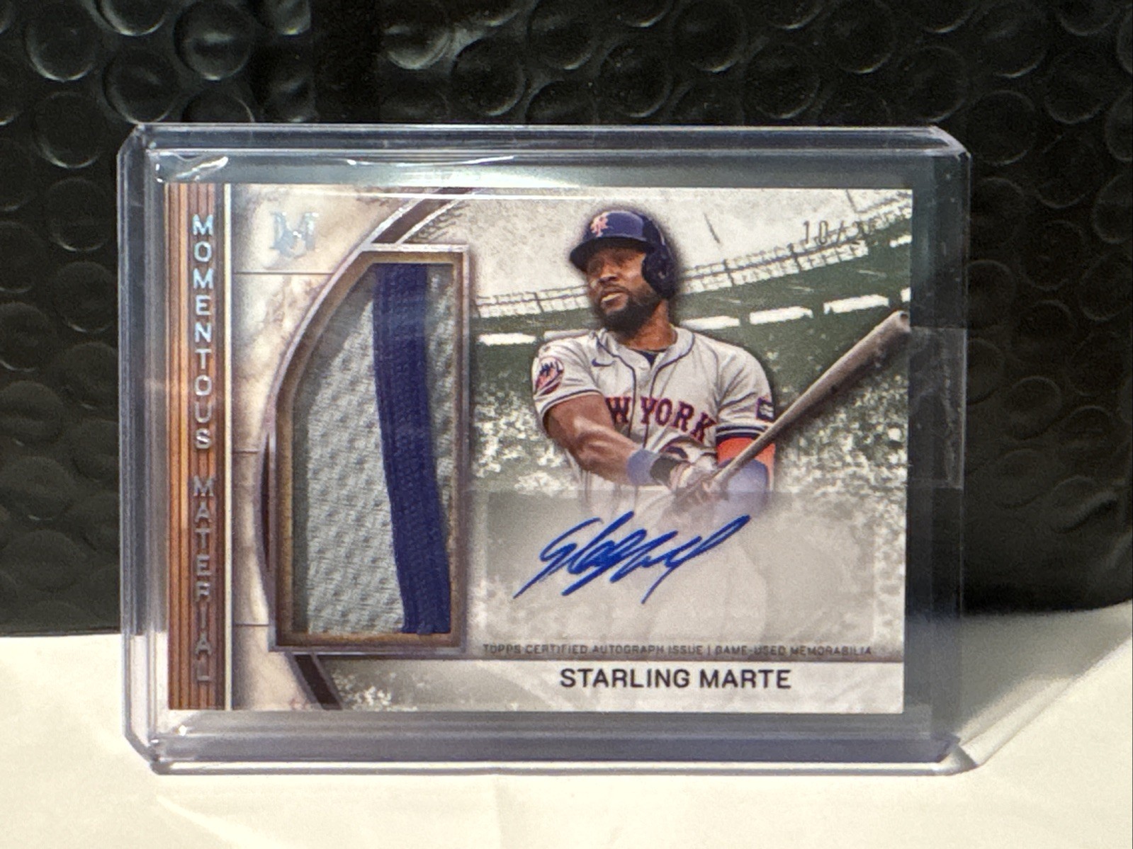 Lot Of 5 Baseball Cards Starling Marte Auto Mem Eldridge /299 Schmidt Quero Auto