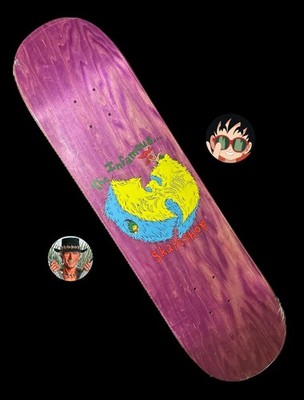 RARE Dr Seuss Lorax Fuzzy Wu Tang Westside Skateshop Skateboard Deck Cartoon NEW