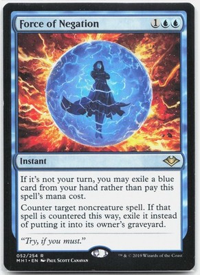 Force of Negation R Modern Horizons MH1 52 2019 NM