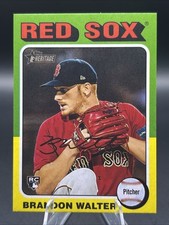BRANDON WALTER 2024 Topps Heritage High Number Mini Parallel SP #679 Rookie RC