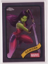 2025 Topps Chrome Marvel Gamora #140 Base
