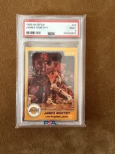 1983-84 Star - James Worthy #25 (RC)