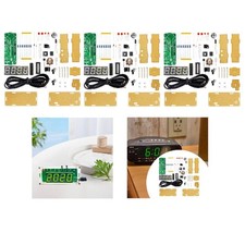 DIY Digital Clock Kit Accessoires Multifunktional Compact Clock L&ouml;tpraxis Kit