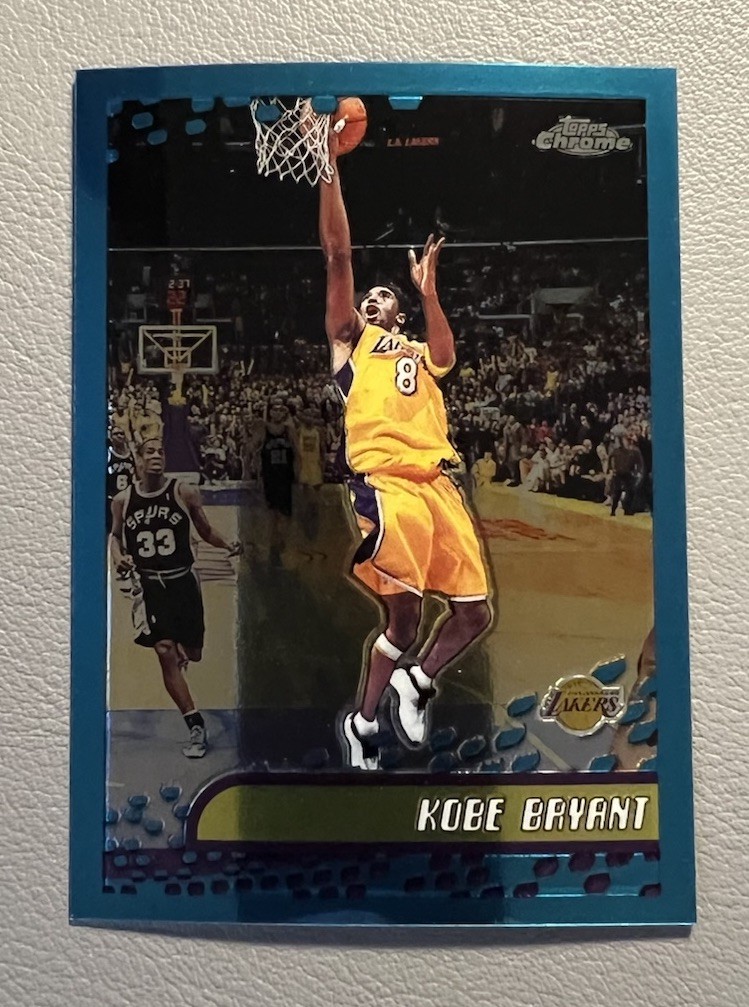 Kobe Bryant 2001 Topps Chrome #50 Base Price Guide - Sports Card