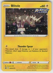 Blitzle SWSH173 Black Star Promo Holo