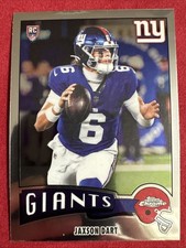 2025 Topps Chrome Football SP Jaxson Dart 1975 Retro 1975-25 Rookie (RC) Giants 