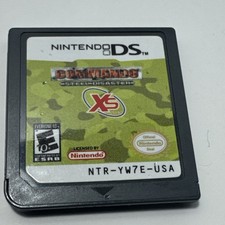 Commando: Steel Disaster (Nintendo DS, 2008) Cart Only Authentic Tested