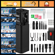 57-Piece Phone Cleaning Kit with 10 Mini Brushes - Perfect for iPhone  More 