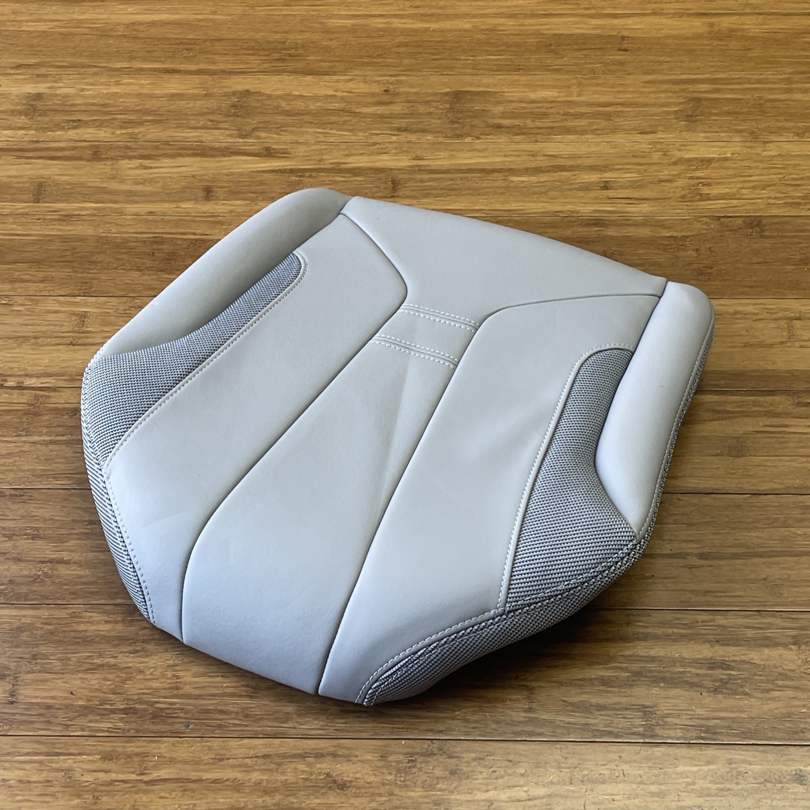 2014-2017 BMW i8 I12 Rear Right or Left Upper Seat Backrest Cushion Gray OEM