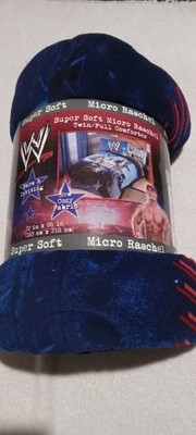 WWE 2012 Full Size Comforter John Cena Edge Triple H, NEW WWE VINTAGE BLANKET