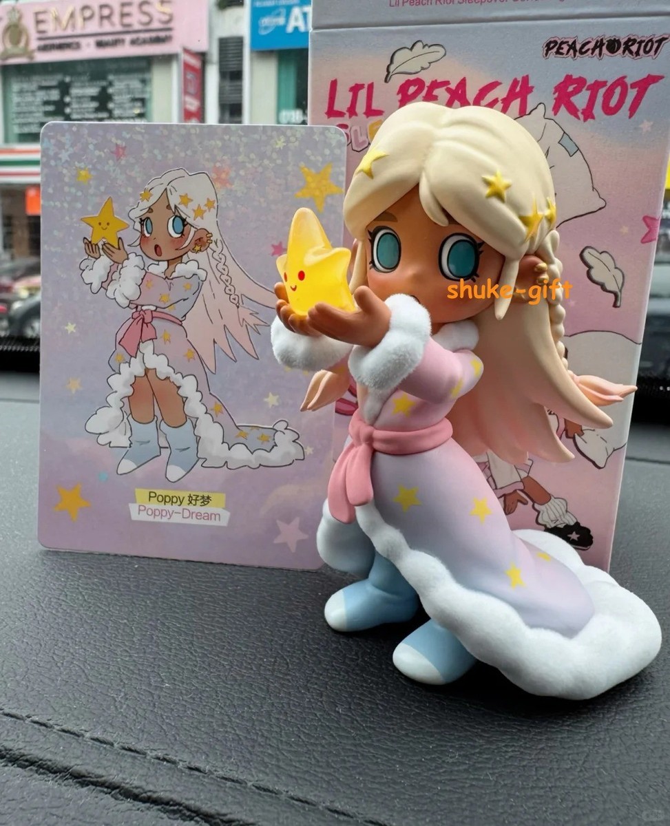 Authentic Lil Peach Riot Sleepover Series Confirmed Secret - Poppy