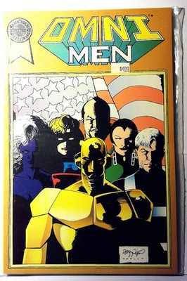 Omni Men #1 (1989) Blackthorne Publishing Darkon 1st Print Comic Book