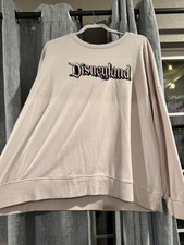 Disneyland Multicolor Logo Crewneck Sweatshirt Women s 1X