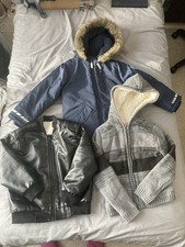 Boys 5-6 Years Warm Coat/Jacket Bundle Of 3