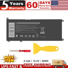 NEW 56WH 33YDH Battery For Dell Inspiron 15 7577 17 7000 7778 7779 7786 US