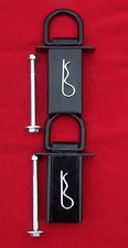 2-Heavy Duty Removable D-Ring Stake Pocket 12,000 Lbs.Trailer/Flat Bed PK-SPTD2