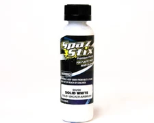 SPAZ STIX HIGH GLOSS WHITE BACKER AIRBRUSH PAINT 2 OZ. SZX00200 LEXAN RC R/C NEW